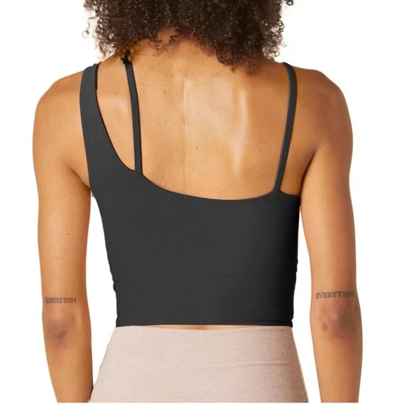 Beyond Yoga Spacedye Shapeshift Cropped Tank in Darkest Night NEW WITH TAGS - Picture 2 of 7